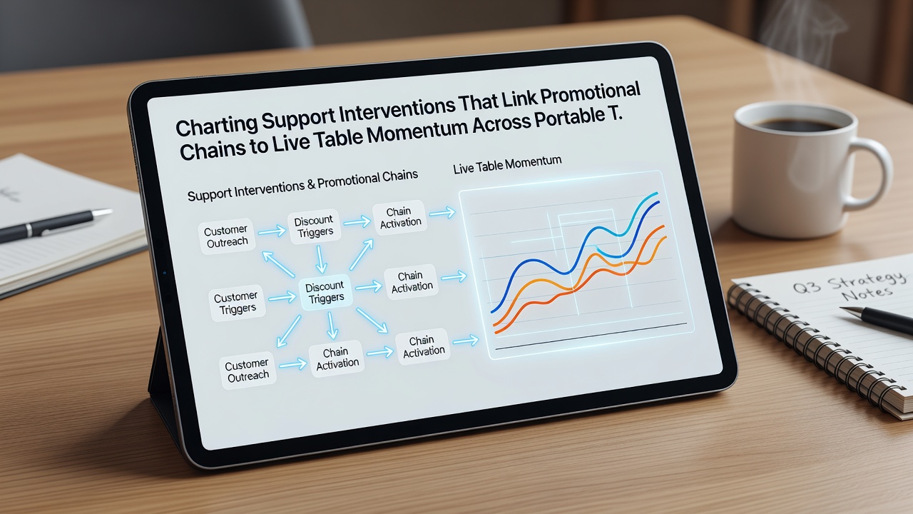 Visualisierung von Support-Pfaden und Transaktionsflüssen in portablen Live-Gaming-Umgebungen