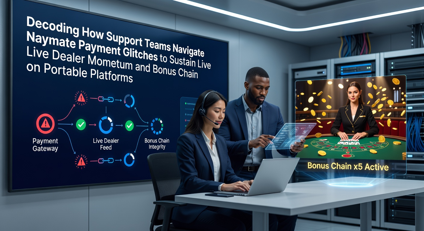 Support-Team analysiert mobile Zahlungsprobleme bei Live-Dealer-Spielen