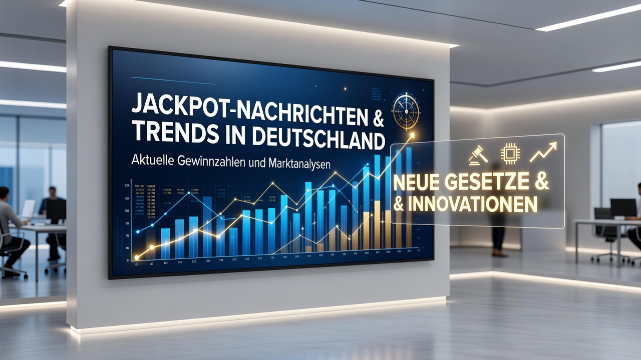 Lotto 6aus49 Gewinnkugel mit Jackpot-Summe und Bayern-Flagge im Hintergrund